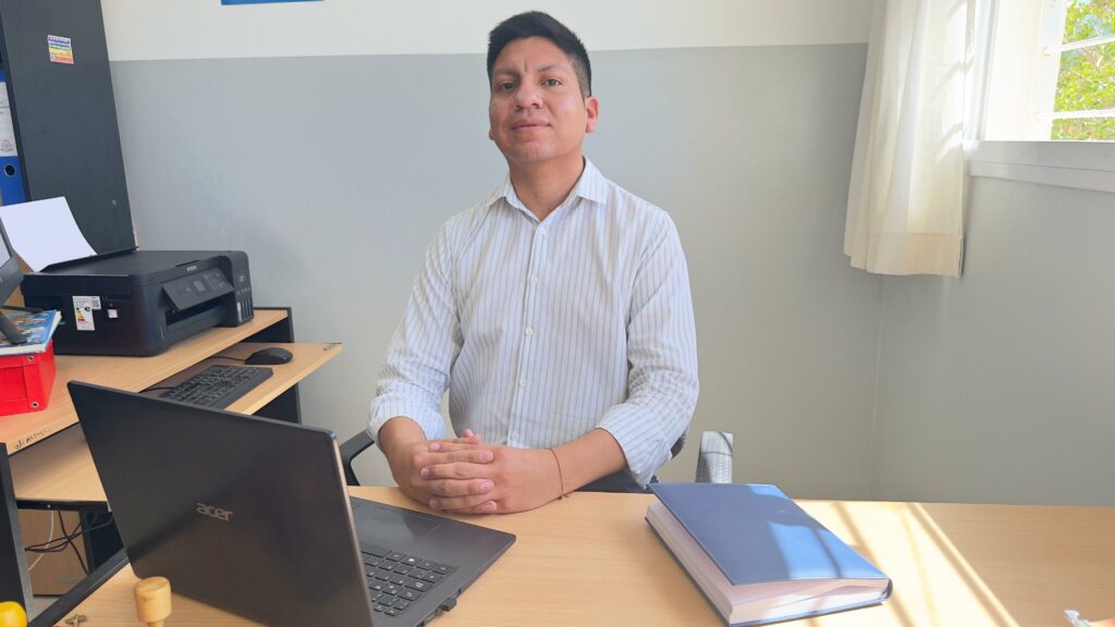 Dr. Carlos Guantay, delegado de la oficina de Defensa del Consumidor en Cafayate